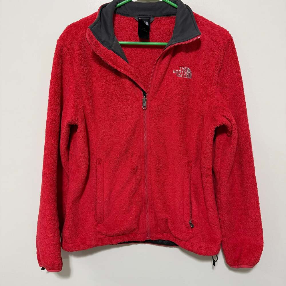 The North Face Women's Osito Full‎ Zip Pink Fleece Jacket Fuchsia